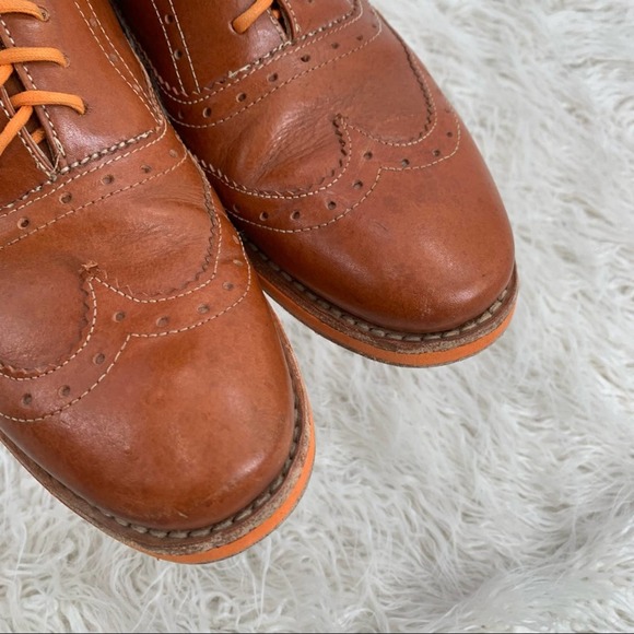 Bed Stü Brown Oxford Bovine Leather Shoes Men’s Size 8 main image 13